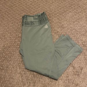 Women’s Reebok seafoam leggings